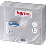 CD & Vinyl Storage Hama Standard Jewel Case 5 Pcs