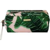 Gold Cosmetic Bags Allegro Tropical Print Storage Pouch Makeup Bag Organizer