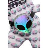 Silver Bags Smiffys Fever Holographic Alien Bum Bag
