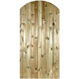 Bearing Skateboards Carlton (1050mm Wide X 1800mm High) Wooden Bow Top Garden Gate treated timber