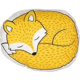 Beliani Cotton Kids Cushion Fox 50 Yellow DHANBAD