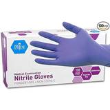 3XL Disposable Gloves Med Pride Powder Free Nitrile Exam Gloves 100-pack