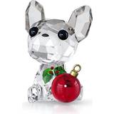 Metal Christmas Decorations Swarovski Holiday Cheers French Bulldog Christmas Tree Ornament 3.8cm
