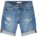 Name It Regular Fit Denim Shorts - Medium Blue Denim (13197243)
