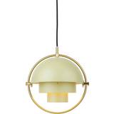 GUBI Multi-Lite Brass/Desert Sage Pendant Lamp 25.5cm