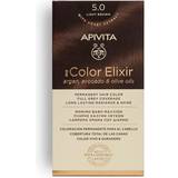 Apivita Hair Oils Apivita My Color Elixir Μόνιμη Βαφή Μαλλιών 5.0 Καστανό Ανοιχτό