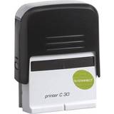 Q-CONNECT Voucher for Custom Self-Inking Stamp 45x15mm KF02111
