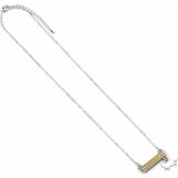 Zinc Necklaces Harry Potter Hufflepuff Bar Necklace - Silver/Gold