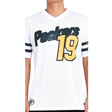 New Era Green Bay Packers Stripe Sleeve Oversized Tee 19# T-Shirt