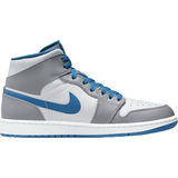 Nike Air Jordan 1 Mid M - Cement Grey/True Blue/White