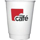 Paper Cups MyCafe 12oz Double Wall Hot Cups (500 Pack) HVDWPA12V