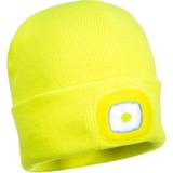 Yellow Beanies Children's Clothing Portwest B027BKR sz Junior Beanie LED Head Light