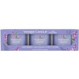 Purple Scented Candles Yankee Candle Lilac Blossoms Set Of Three Filled Votives Scented Candle