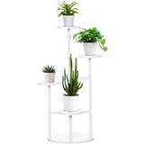 Pots & Planters OutSunny 5 Tiered Plant Stand Multiple Flower