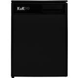 Black Freestanding Refrigerators Kukoo Compressor 46L 12/24V Display Black