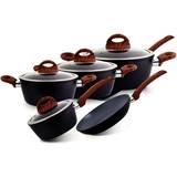 Royalford Nonstick Cookware Set with lid 5 Parts