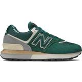 New Balance 574 - Green with Silver