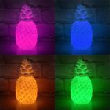 Plastic Table Lamps The Glowhouse Pineapple Mood Light Table Lamp