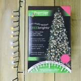Premier TreeBrights Beige/Green Christmas Tree Light 1000 Lamps