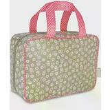Toiletry Bags & Cosmetic Bags 'Daisy' Hanging Traveller Wash Bag Sage