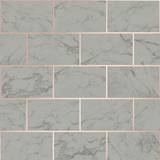 Grey Wallpapers Crown Metro Brick Marble (M1511)