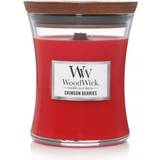 Wood Candlesticks, Candles & Home Fragrances Woodwick Crimson Berries Red/Transparent Scented Candle 85g