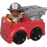 Fisher Price Cars Fisher Price Little People to The Rescue Fire Truck, Push-Along Vehicle and Figure Set for Toddlers and Preschool Kid