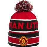 New Era Manchester United Striped Multi Bobble Beanie Hat