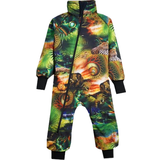 Fleece Lined Soft Shell Overalls Children's Clothing iELM Comfy SoftShell Overall - Safari