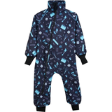Fleece Lined Soft Shell Overalls Children's Clothing iELM Comfy SoftShell Overall - Music