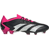 Women - adidas Predator Shoes adidas Predator Accuracy.1 Low Firm Ground - Core Black/Cloud White/Team Shock Pink 2