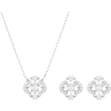 Swarovski Sparkling Dance Jewellery Set - Silver/Transparent