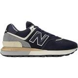 Slip-On Trainers New Balance 574 - Navy with White