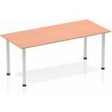 Desk Divider Screens on sale Impulse 1800mm Straight Table Beech Top