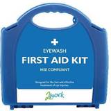 2Work First Aid Kits 2Work Eyewash Station with Eye Wash Pods Eye