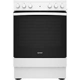 60cm - Electric Ovens Ceramic Cookers Indesit Is67V5Khwuk 60Cm, Single White