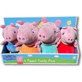Peppa pig house Peppa Pig Peppa Pig Greta Gris Familj Handdocka Låda Set