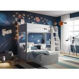 Loft Beds Kid's Room Flair Cosmic L Shaped High Sleeper White