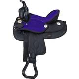 Purple Horse Saddles Tough-1 Synthetic Barrel Saddle 13in Pur
