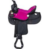 Pink Horse Saddles Tough-1 Synthetic Barrel Saddle 11in