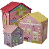Rice Little House Theme Storage Box with Lid