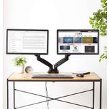Screen Mounts VonHaus Dual Monitor Arm Full Motion for 17-32" Screens