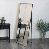 Floor Mirrors Melody Maison Gold Free Standing Cheval Floor Mirror 60x155cm