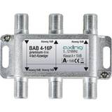Axing BAB 4-16P Cable splitter 4-way 5 - 1218 MHz