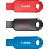 USB Flash Drives SanDisk Cruzer Snap 32GB USB 2.0 (3-Pack)