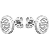 Hugo Boss Earrings HUGO BOSS Butterfly-Post Earrings - Silver/Transparent
