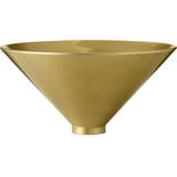 Brass Bowls Menu Taper Bowl 26cm