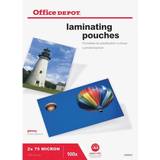 Office Depot Office Supplies Office Depot Laminate A5 75mic 100pcs