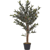 Wood Decorative Items Homescapes Olive Artificial Plant