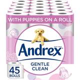 Andrex Gentle Clean Toilet Rolls 45-pack
